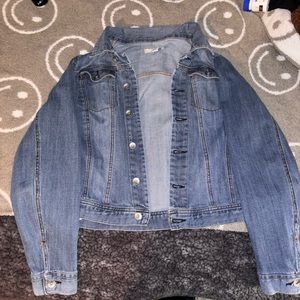 Classic Denim Jean Jacket, size L